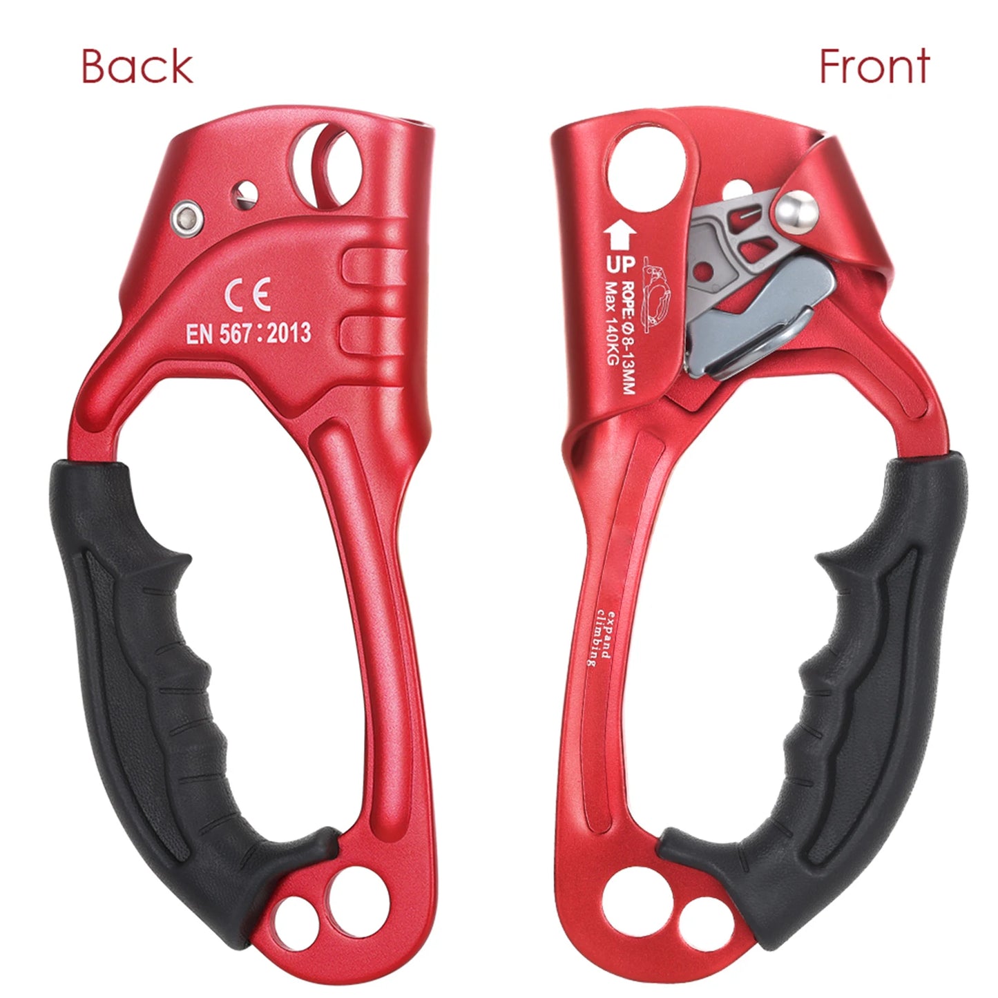 Hign Concerned Rope Ascender Aluminum Alloy Climbing Gear