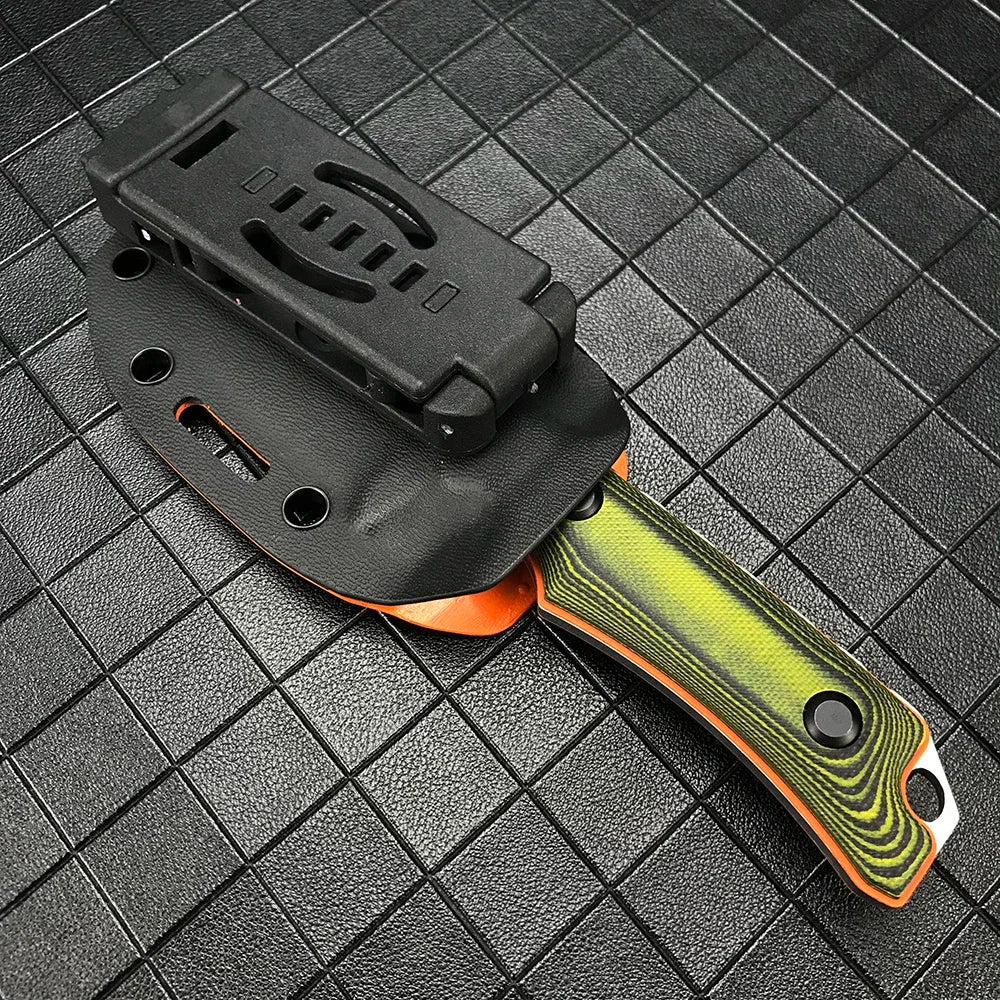 BM 15017 Outdoor Self Defense Fixed Blade Hunter Knife with Kydex Sheath G10 Handle Survival Camping Small Multitools Knife