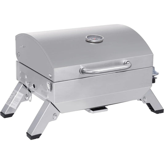 Stainless Steel Portable Gas Grill for Camping and Tailgating