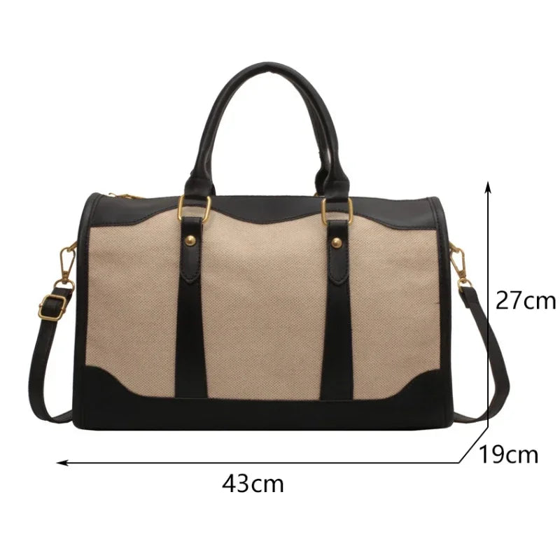 YIYUEQIANLICN Travel Handbag Women Crossbody PU Leather