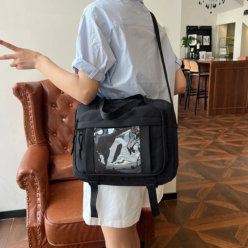 Hebei Nylon Travel Shoulder Bag For Men And Women Everyday