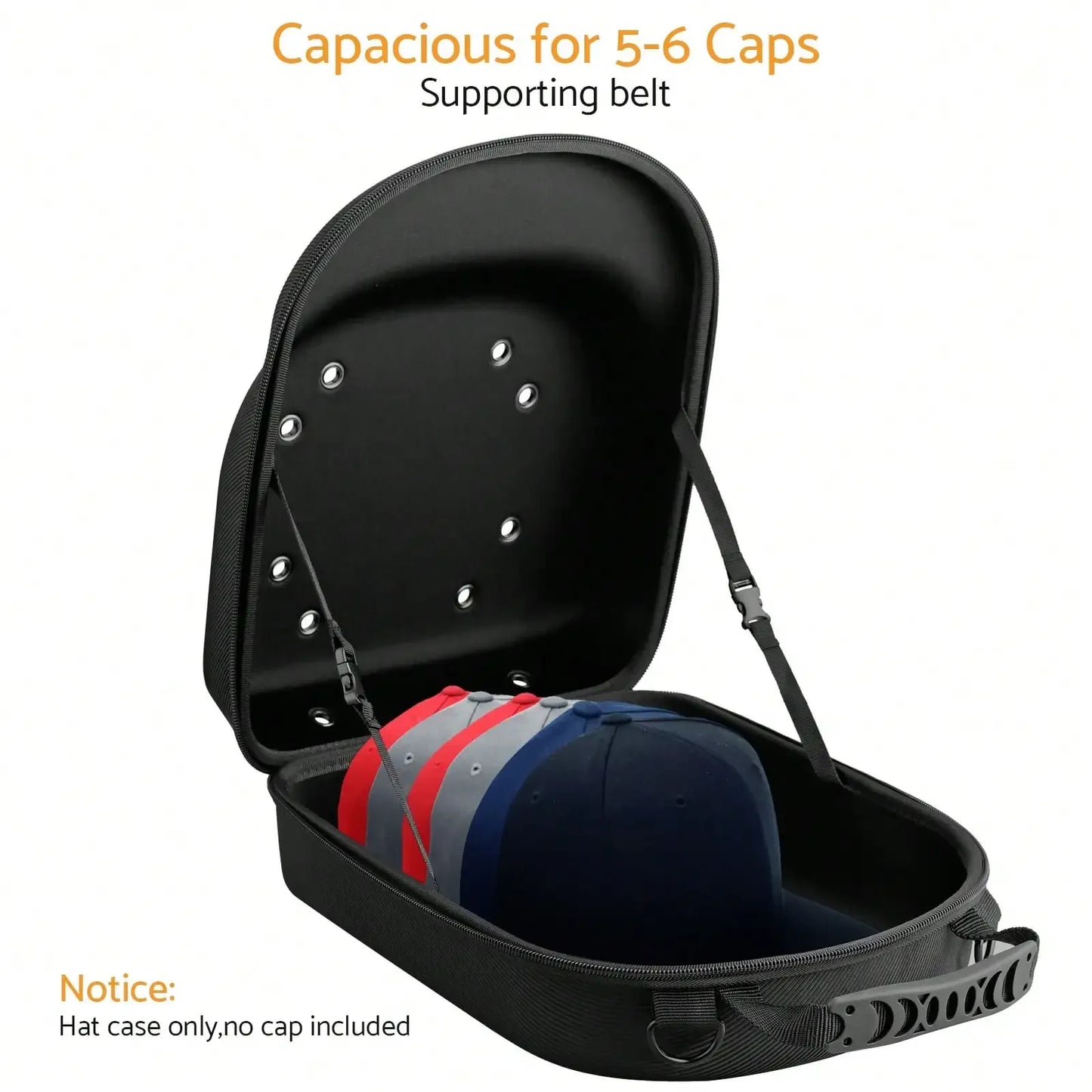 CN Guangdong EVA Hat Storage Bag For 6 Baseball Caps