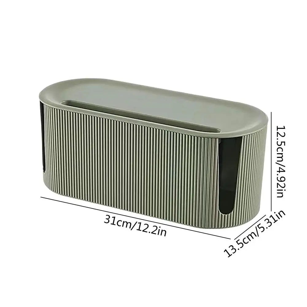 Cable Management Box Storage Organizer For Home And Bedroom