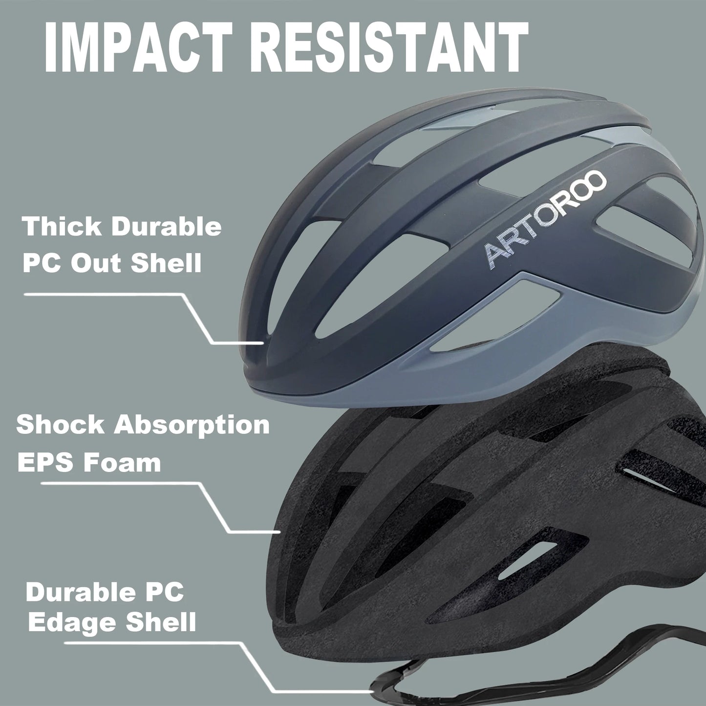 ARTOROO Ultralight Road Bike Helmet For Adults Men Women