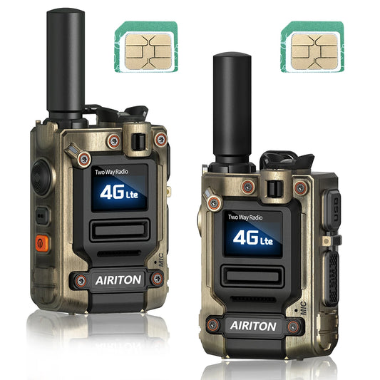 2X AI-G7 Global Network Walkie Talkie with Unlimited Range