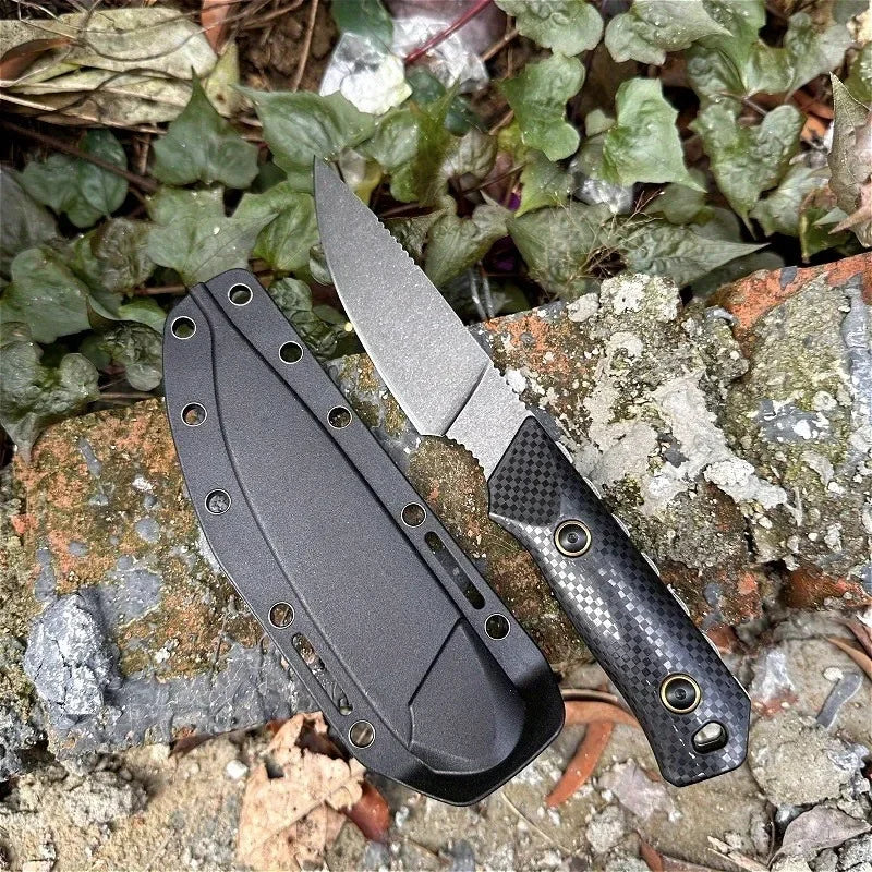 DIY Supplies Raghorn D2 Steel Survival Knife EDC Pocket
