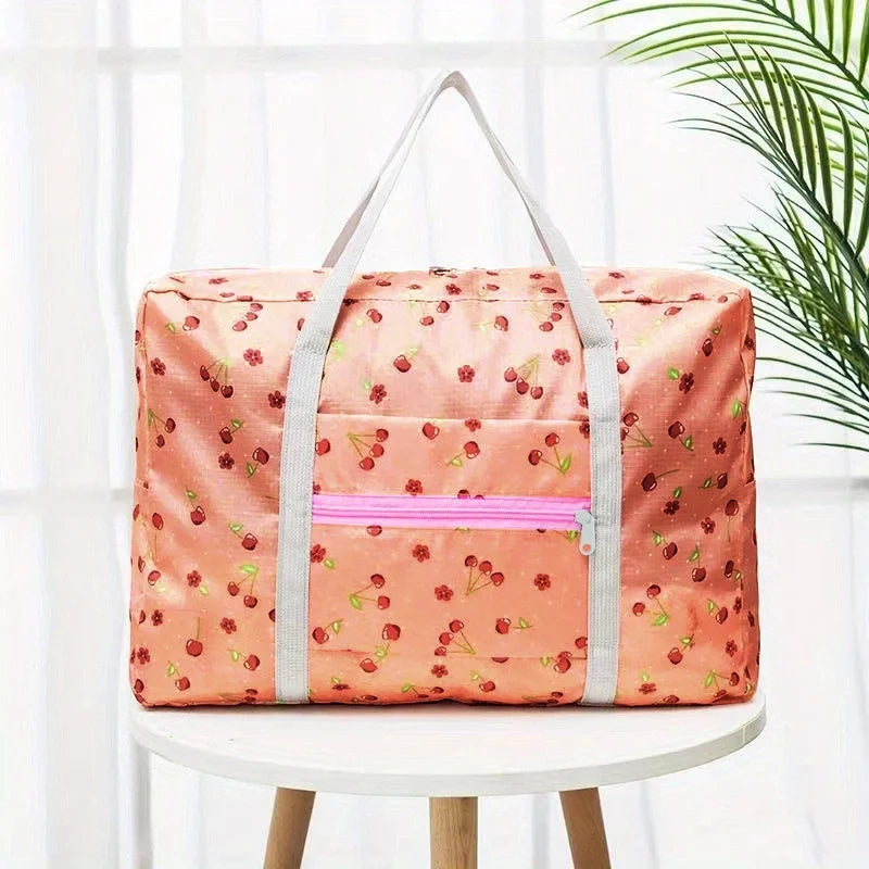 Portable Foldable Travel Duffle Bag Large Capacity Gym Bag