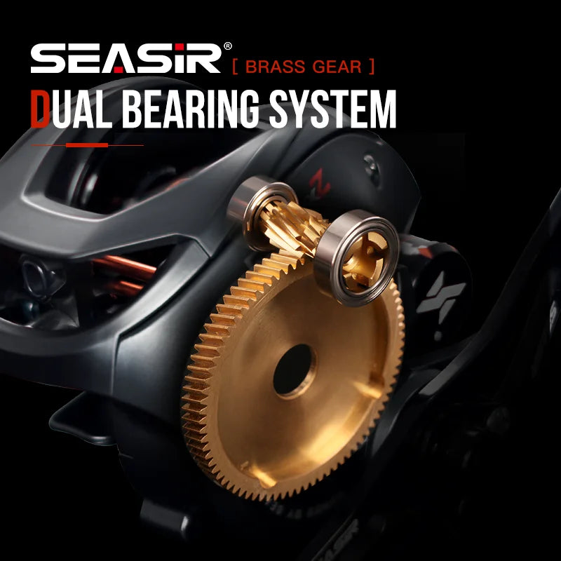 SeaSir Cast X2 Baitcasting Reel Hybrid Ceramic Bearing