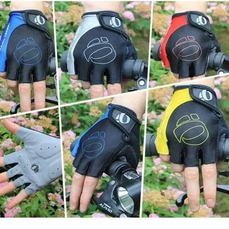 Half Finger Gel Cycling Gloves Anti Slip Men Road MTB
