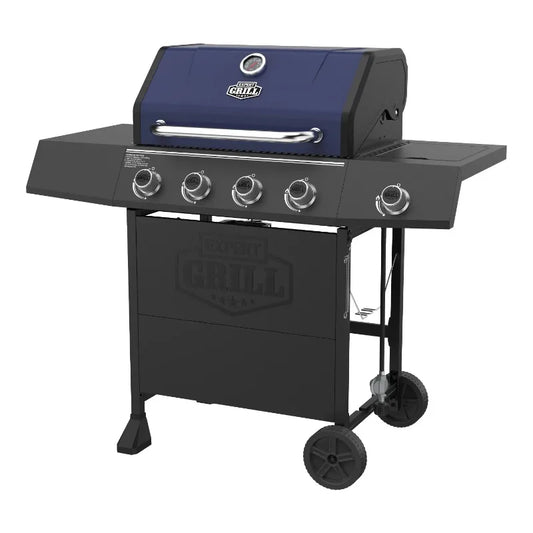 Expert Grill 4-Burner Propane Gas Grill in Blue