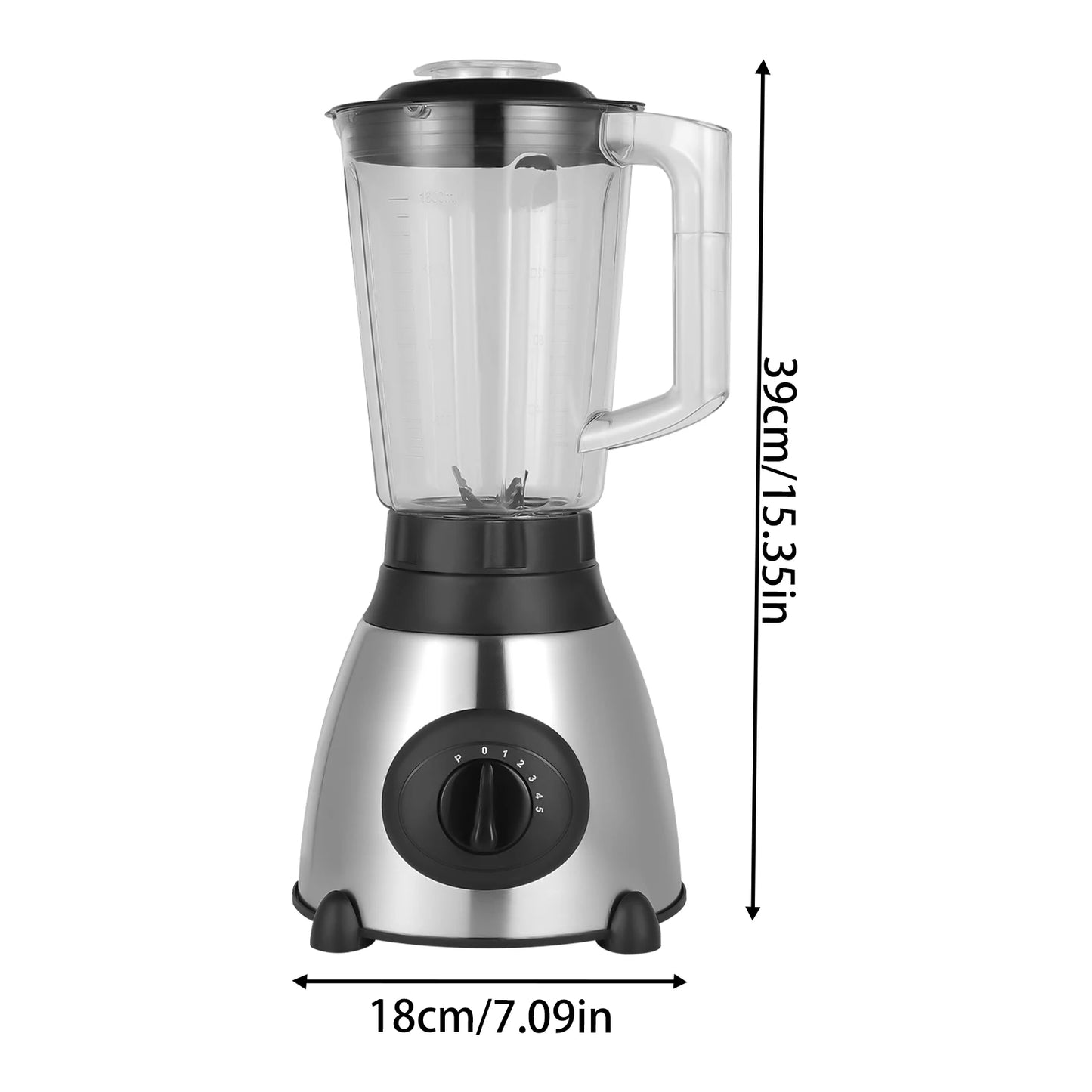 Bymaocar Countertop Food Processor 800W Multifunctional Mixer