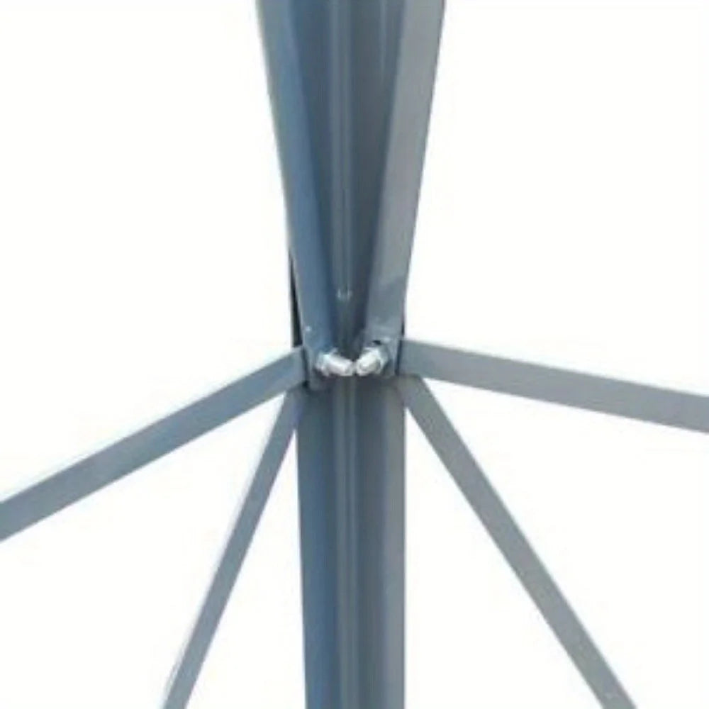 8 foot windmill decorated garden weather-wheel weather-resistant metal windmill