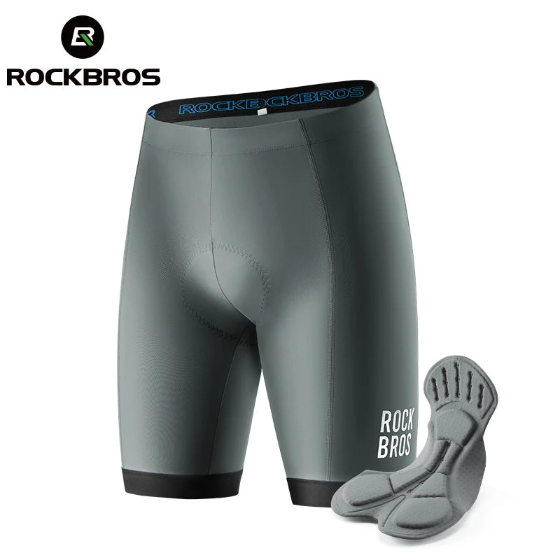 Rockbros Men's Cycling Shorts 3D Gel Pad Anti Slip