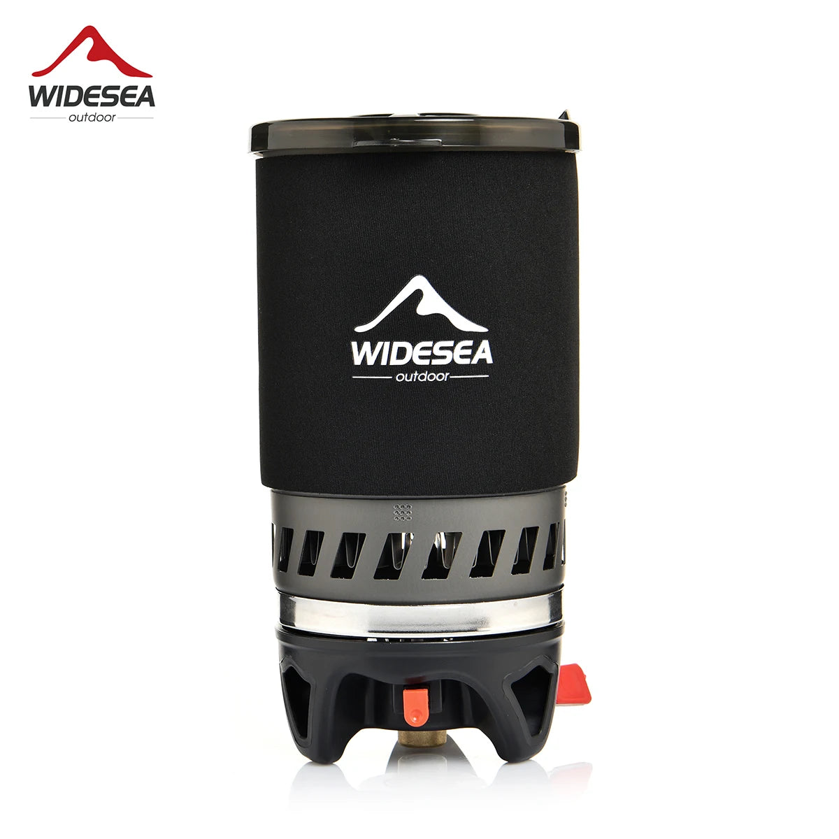 Widesea Camping Cooking System With Heat Exchanger Stove