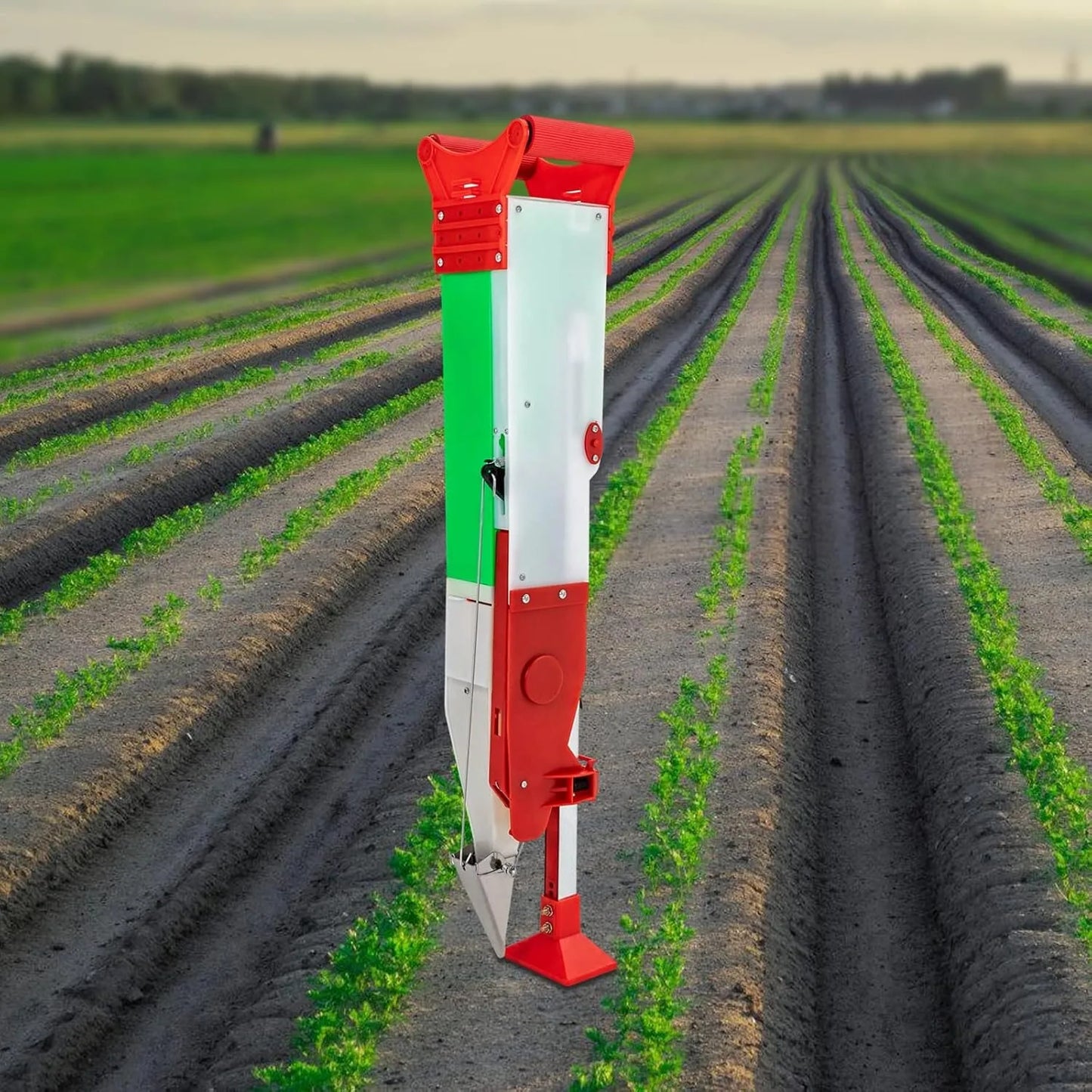 Bymaocar Handheld Adjustable Seeder for Home Gardens